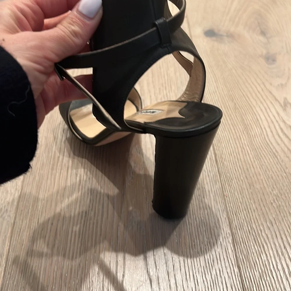 Manolo Blahnik leather sandals 38.5 - Picture 4 of 8